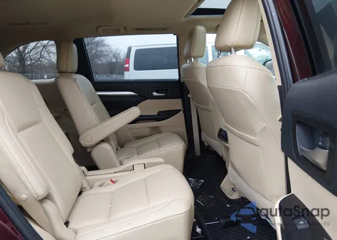 2019 Toyota Highlander Xle из США, поврежденный, VIN 5TDJZRFH7KS703221